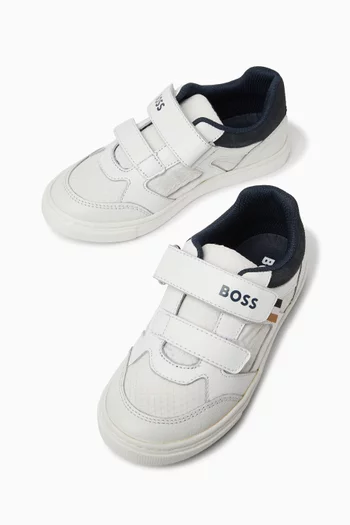 Logo Velcro Sneakers