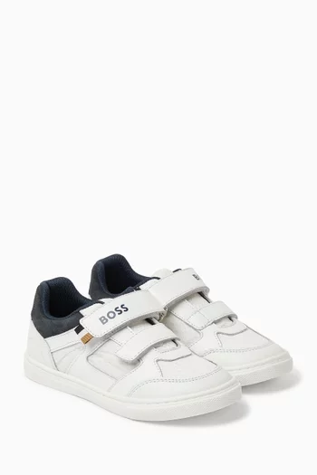 Logo Velcro Sneakers