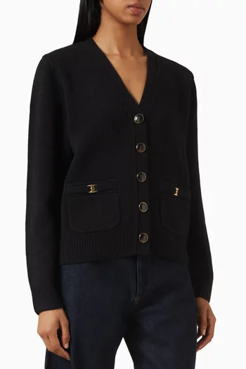 Heritage C Cardigan in Wool