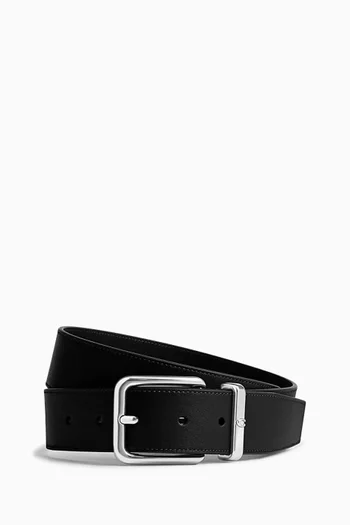 Harness Buckle Belt in Leather