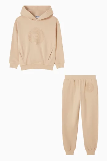 Circular Logo Tracksuit Set
