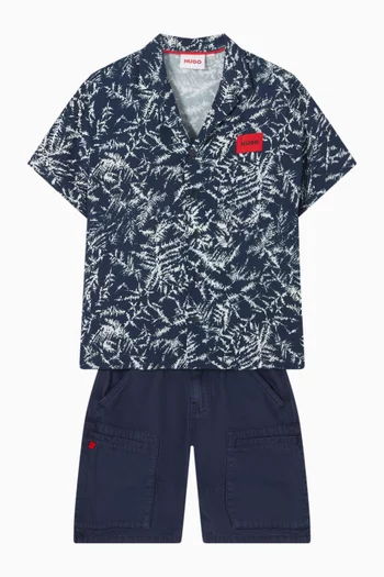 Printed Shirt in Viscose