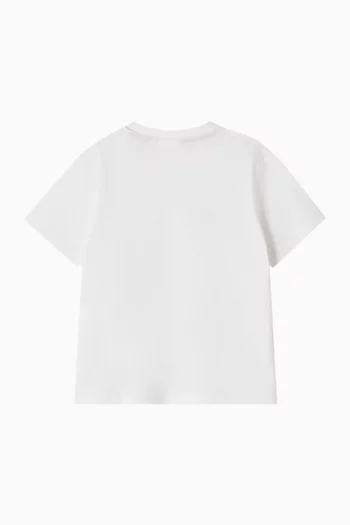 Logo T-shirt in Cotton-jersey