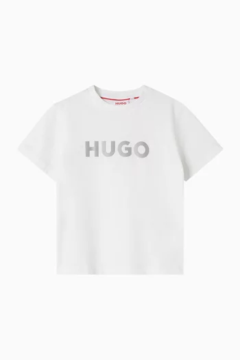 Logo T-shirt in Cotton-jersey