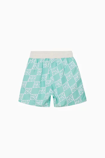 All-over Print Swim Shorts