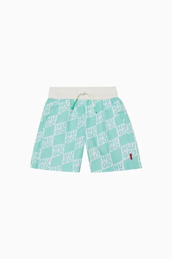 All-over Print Swim Shorts