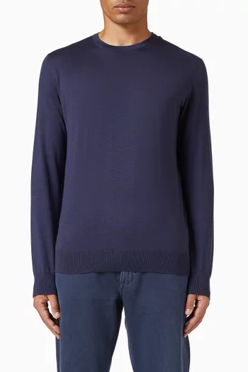 Crewneck in Cashseta