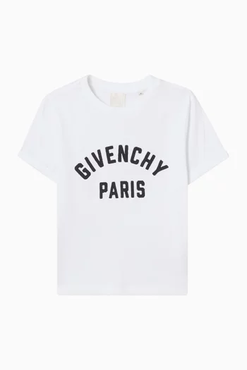 Logo T-shirt in Cotton Jersey