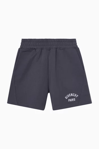 Embroidered Logo Shorts