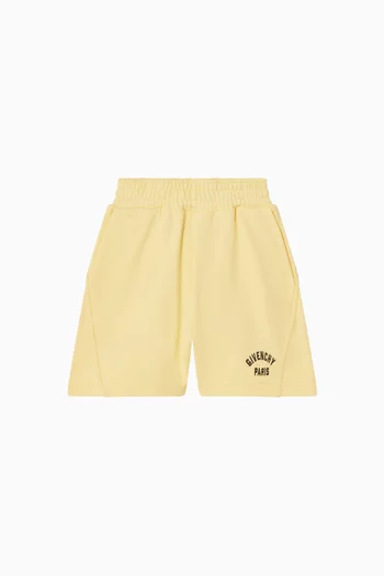 Logo Shorts in Organic Cotton