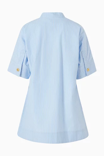 Striped Shirt Dress