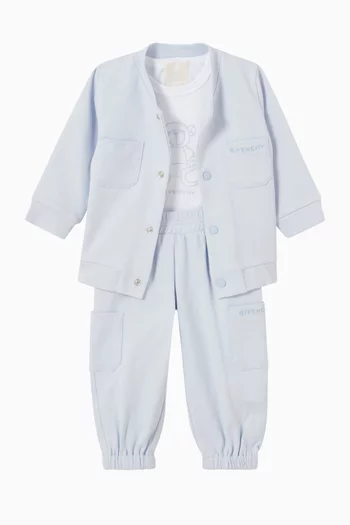 Sporty Bomber, T-Shirt & Pants Set
