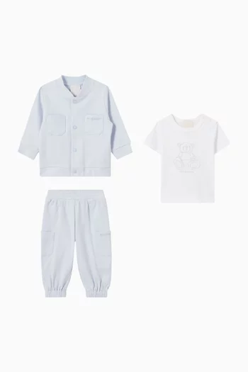 Sporty Bomber, T-Shirt & Pants Set