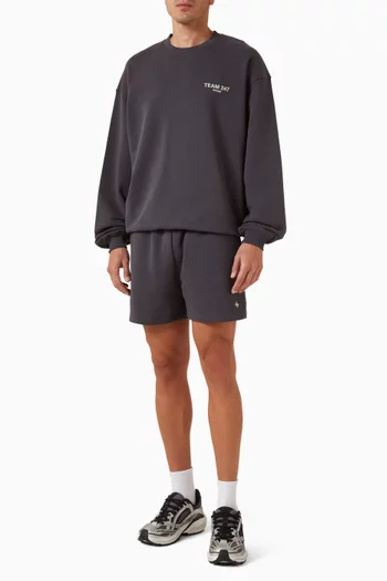 247 Team Jersey Shorts in Cotton-blend