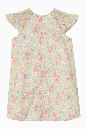 Liberty Floral Dress in Cotton
