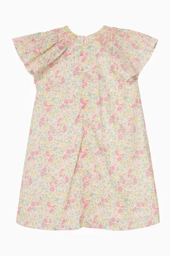 Liberty Citrus-print Dress in Cotton