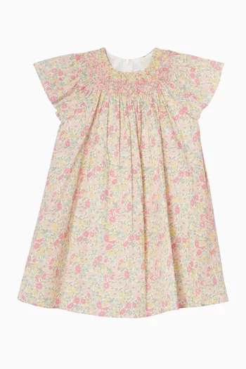 Liberty Citrus-print Dress in Cotton