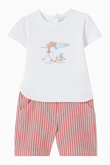 Striped Shorts