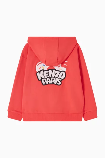 Logo Hoodie in Cotton