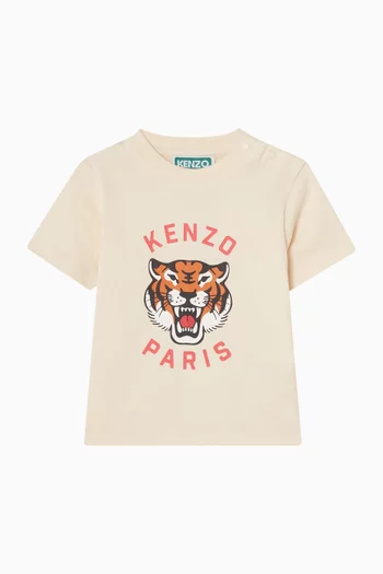 Logo-print T-shirt in Cotton