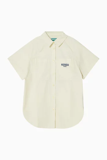 Logo Shirt in Cotton
