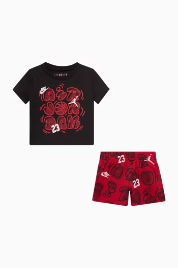 Air Jordan T-shirt & Shorts Set