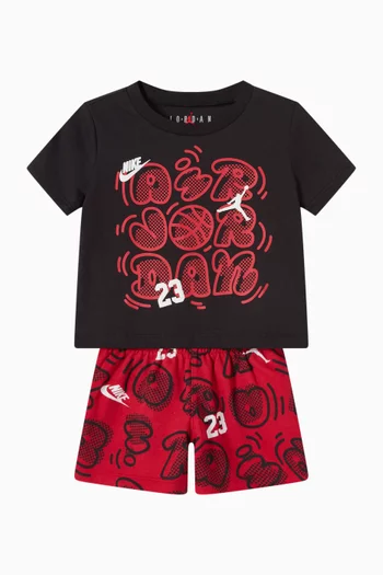 Air Jordan T-shirt & Shorts Set