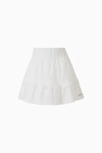 Ruffle Layered Skirt