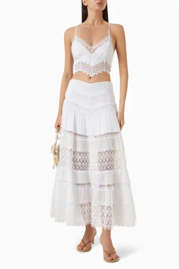 Blanca Top in Cotton Voile