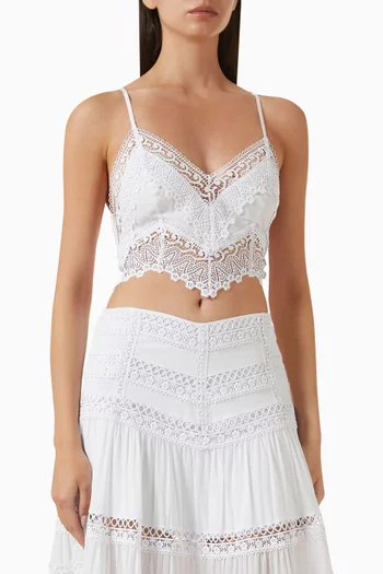 Blanca Top in Cotton Voile