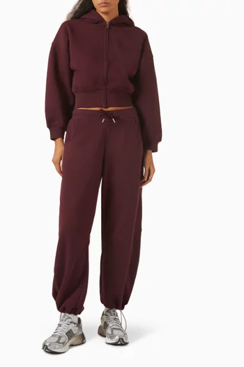 Cocoon Zip Hoodie in Organic Cotton Blend