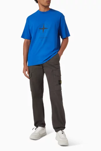 Carlo Print T-shirt in Cotton