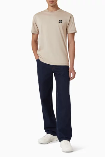 Slim-fit T-shirt in Cotton-jersey