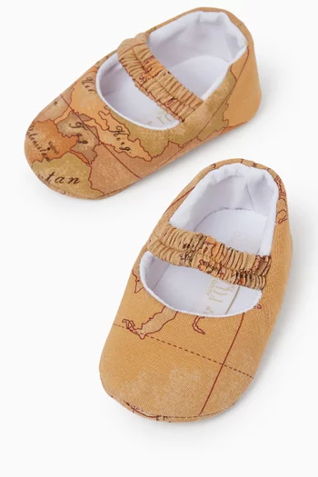 Geo Classic Ballet Booties in Cotton