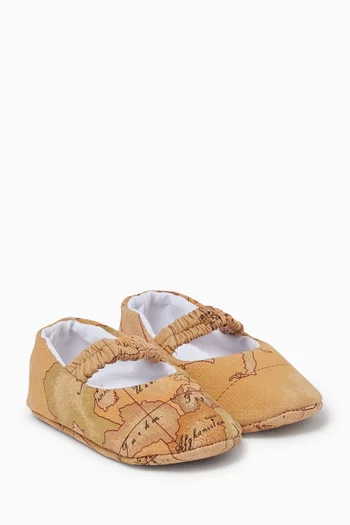 Geo Classic Ballet Booties in Cotton