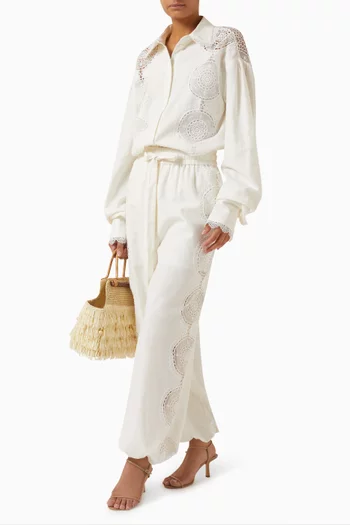 Winona Pants in Linen Blend