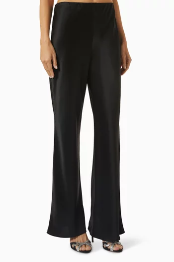 Savanna Bias Pants in Satin Acetate