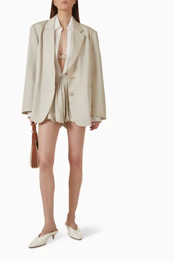 Bruna Soft Blazer in Linen