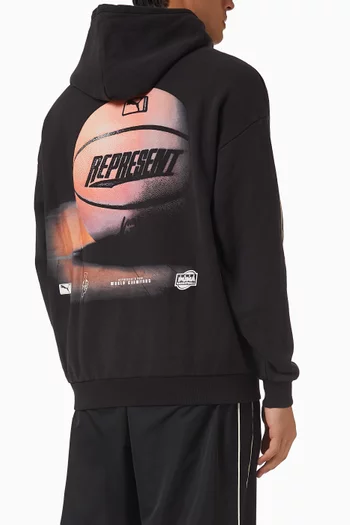 x Represent Hoodie in Cotton