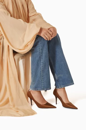Barbara 90 Pumps in Satin