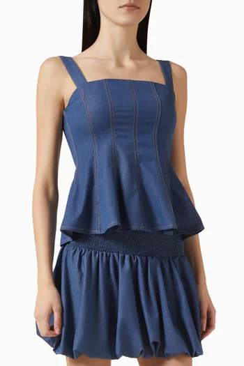 Gaelle Top & Skirt Set