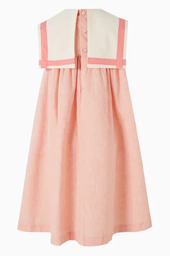 Trapeze Dress in Cotton & Linen