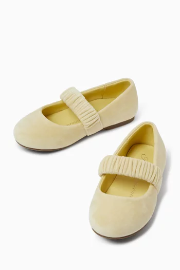 Jaclyn Ballerina Shoes in Velvet