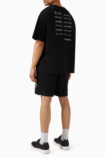 Logo-print Loose-fit T-shirt in Cotton