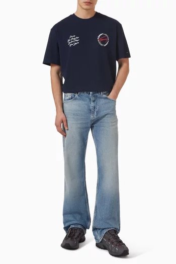 Logo-print T-shirt in Jersey