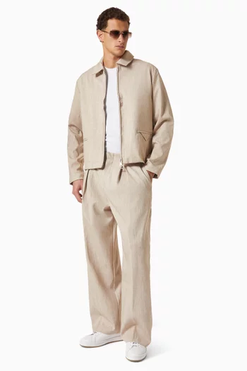 Fitted Luxe T-shirt in Cotton-blend Jersey