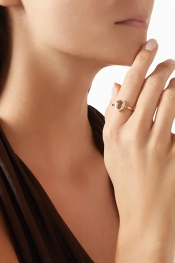 Spring Rosette Ring in 18kt Yellow Gold