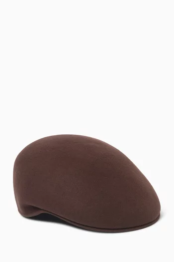 Beret Cap in Wool