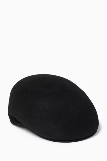 Beret Cap in Wool