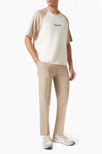 Elio Signature Raglan T-shirt in Cotton